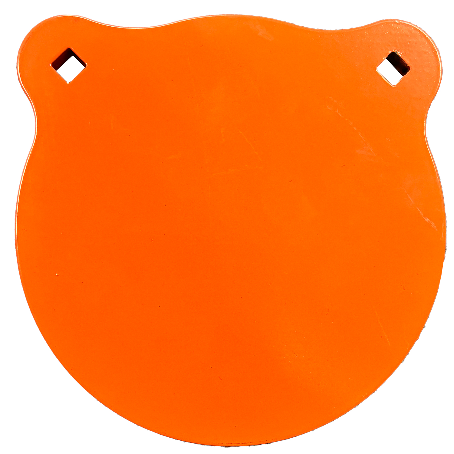GONG rond orange de 4 pouces