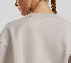 Sweat-shirt à capuche pour femme, nouvelle collection 2026, 100% coton molletonné 500GSM, streetwear d'hiver, personnalisable, confortable, vente en gros - Product Image 6