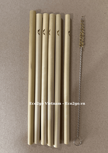 Good Price in Vietnam Natural <b>Bamboo</b> <b>Straws</b> Biodegradable/ <b>Bamboo</b> Drinking <b>Straws</b>/ <b>Bamboo</b> <b>Straws</b> Reusable by Eco2go Vietnam - Product Image 4