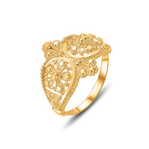 Emerald Cut Zircon Geometric Gold <b>Ring</b> for <b>Boys</b> Wedding Jewelry - Product Image 4