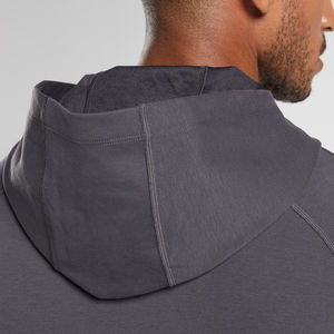 Sweat à capuche d'hiver pour homme personnalisé OEM - Tissu polaire Mélange polyester/coton Anti-froissement Écologique Séchage rapide Coupe-vent - Product Image 5