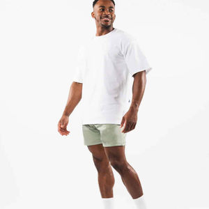 Custom <b>Men's</b> Solid Athletic Mesh Workout <b>Shorts</b> Breathable Quick Dry <b>Elastic</b> <b>Waistband</b> Lightweight Sports Custom Logo - Product Image 3