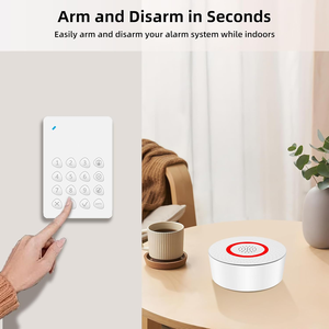 Sistema di <span class=keywords><strong>Allarme</strong></span> WiFi Smart per <span class=keywords><strong>Casa</strong></span> e Appartamento - <span class=keywords><strong>Allarme</strong></span> Wireless Portatile Fai-da-Te con Controllo App, OEM Disponibile - Product Image 3