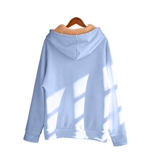 Sweats à capuche pour hommes en coton mélangé en gros avec logo personnalisé, style streetwear, vêtements décontractés dans de nouveaux designs, teinture unie pour l'hiver - Product Image 6