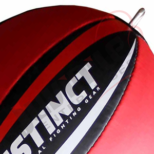 2025กระเป๋าหนังสังเคราะห์ Hi-Tec D สองด้านสีแดงสีดำดีไซน์ล่าสุดงานปักมือไฮเทคลูกบอลไวสำหรับฝึกซ้อมต่อย - Product Image 2