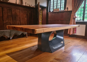 홈 호텔을위한 프리미엄 전통 식탁 단단한 수르 우드 빌라 우아한 식당 가구 - Product Image 3