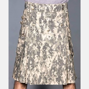 Tout nouveau kilt de coton utilitaire de mode hybride écossais Highland pour hommes écossais - Product Image 1