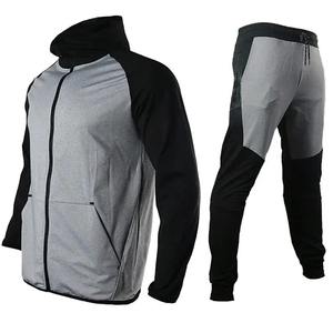 2025 nueva llegada ropa deportiva Jogger chándal hombres alta calidad deporte ropa deportiva chándal correr liso 100% algodón chándal hombres - Product Image 1