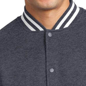 Chaqueta con letras de invierno para hombre con logotipo personalizado prendas de vestir de moda con cuello levantado y logotipo frontal MOQ bajo - Product Image 6