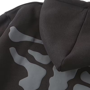 Hoodie tendance personnalisé pour homme, sweat-shirt à capuche surdimensionné lourd, sweat-shirt à capuche délavé à l'acide pour homme - Product Image 4