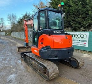 รถขุดตีนตะขาบสำหรับ Kubota U55-4 5.5ตันหางเป็นศูนย์ V2607สำหรับสถานที่ก่อสร้างเครื่องยนต์ดีเซลสำหรับ Kubota - Product Image 5