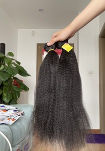 Top 5 des meilleures extensions de cheveux de trame plate vierge de qualité sans traitement chimique Style de vague naturelle Dread Lock Extension Cheveux humains - Product Image 4