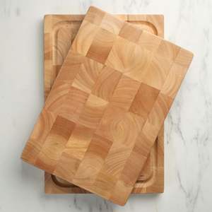 Planche à découper en bois en gros, grande planche carrée en bambou massif de 1,5 cm d'épaisseur, jetable, compatible lave-vaisselle, taille personnalisée - Product Image 2