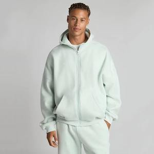 Sudadera con Capucha Extra Grande Personalizada con Cremallera para Mujer, Transpirable, de Algodón, Poliéster y Felpa, Ropa de Estar en Casa, Bordada, Forrada, Súper Suave - Product Image 4