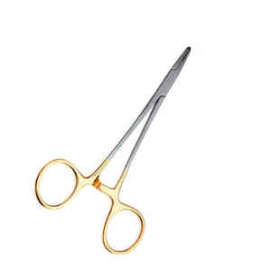 Portaagujas TC Instrumentos quirúrgicos de acero inoxidable Portaagujas con logotipo personalizado - Product Image 1