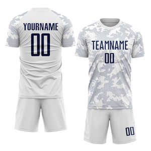 Uniformes de Fútbol de Tela de Poliéster Totalmente Sublimados para Adultos / Uniformes de Fútbol Unisex de Diseño de Sublimación Nuevo de Alta Calidad OEM - Product Image 1