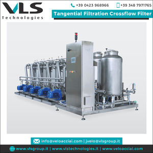 Filtration tangentielle autonettoyante de fabrication italienne filtre à flux croisé équipement industriel prix raisonnable état neuf - Product Image 2