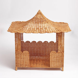 เตียงสุนัขหวายหวายดีไซน์แบบโบฮีเมียนเตียงสัตว์เลี้ยงสำหรับแมวสินค้าใหม่เป็นมิตรกับสิ่งแวดล้อม - Product Image 2