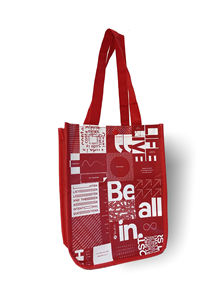 Venta al por mayor de bolsas de la compra con logotipo personalizado Vietnam PP no tejido de fondo redondo - Product Image 5