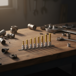 Juego de 8 destornilladores hexagonales cortos Hazet de 3/8'' con rosca moleteada - Categoría de producto: Duradero - Product Image 3