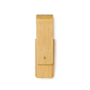Chiavetta USB in Bambù Personalizzata per Uso Promozionale - Product Image 2