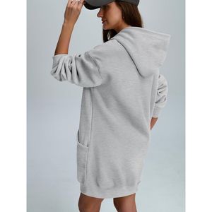 Sudaderas con capucha hechas de poliéster y algodón para mujer, sudaderas con capucha de secado rápido para mujer, sudaderas con capucha de manga larga para mujer a la venta - Product Image 4