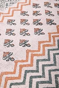 Tapis traditionnels tapis à motif imprimé bloc à la main tapis à motif imprimé Jaipuri 100% coton tapis matériels pour la décoration de la maison - Product Image 4