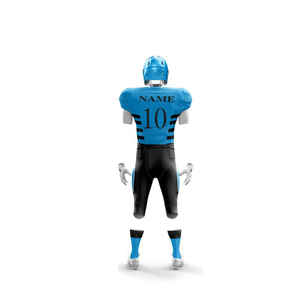 Conjunto de Uniforme de Fútbol Americano Reversible de Alta Calidad, Diseño Personalizado Sublimado, Transpirable, de Secado Rápido y Manga Corta - Product Image 4