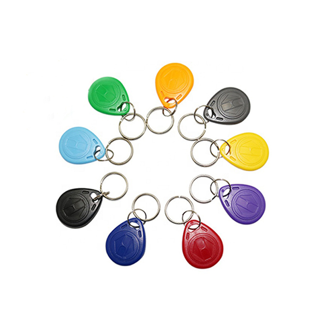 RFID Custom Logo Printed Access Control Card ABS Plastic Smart Keychain Key Fob NFC 13.56MHz Waterproof Payment Multi-Protocol