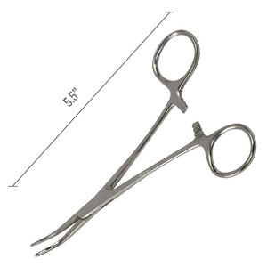 Pinzas hemostáticas curvas de grado superior para procedimientos quirúrgicos y dentales Abrazaderas de bloqueo de precisión para control de vasos sanguíneos - Product Image 2