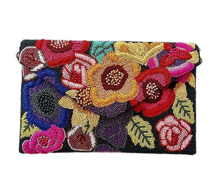 Embroidery solder bags <b>Women</b> Mini Beaded <b>Wallet</b> with Vibrant Coin Bag Charming solder Purse <b>women</b> girl party by MD HANDICRAFTS - Product Image 3
