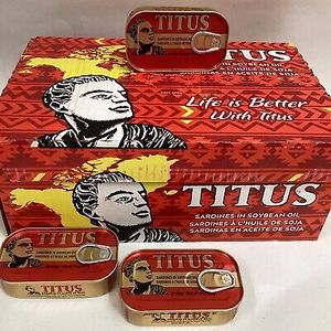 Sardines en conserve du Maroc riches en protéines avec huile de soja, sauce tomate et piment 125G X50TIN |   Prêt à consommer, durée de conservation de 24 mois - Product Image 6