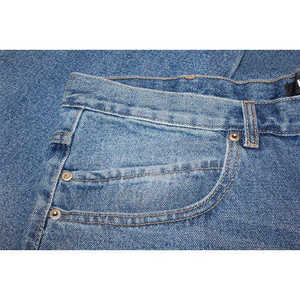 Pantalon baggy en denim 100% coton pour homme, coupe ample, bas large, streetwear, motif uni, été, automne, hiver - Product Image 2