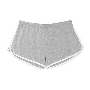 Shorts Deportivos de Cintura Baja para Mujer, Sin Costuras, con Efecto Scrunch, Compresión, Control de Abdomen, Largura hasta la Rodilla, Cintura Elástica, Color Sólido - Product Image 2