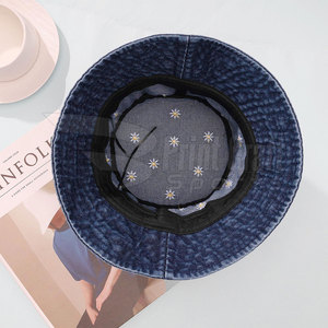 Sombrero de cubo con bordado de último diseño más vendido Diseña tu propio producto Sombrero de cubo con bordado - Product Image 2