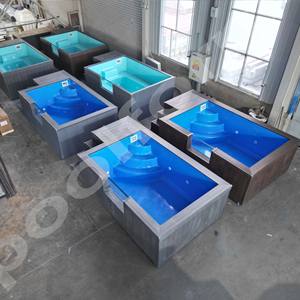Customizable Family Backyard Outdoor Swimming Pool Durable Fiberglass Above Ground Swimming Pool - Product Image 3