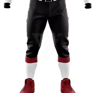 Tenues de baseball personnalisées de haute qualité, séchage rapide, respirantes, 100% polyester, pour hommes adultes - Product Image 5