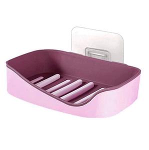 Porte-savon auto-drainant en plastique durable anti-fuite facile à nettoyer pour salle de bain et évier de cuisine de forme ovale - Product Image 4