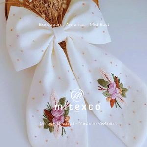 Hand Embroidered Headbands for Girls Wholesale Cotton <b>Hair</b> <b>Accessories</b> Made in Vietnam OEM Available - Product Image 5