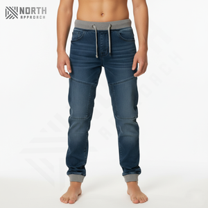 Pantalones Vaqueros Personalizados de Moda Urbana Hip Hop de Tiro Bajo Holgados para Hombre, Pantalones Vaqueros de Mezclilla para Hombre - Product Image 1