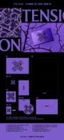 TXT 7ème Anniversaire : A Moment of Stillness in the Thorns 7ème Mini Album [TENSION Ver.] Photobook CD Photocard Postcard Poster K-Pop
