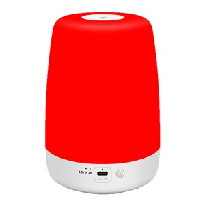 Lampe de lecture sans scintillement à lumière rouge pour thérapie par la lumière rouge, mini, portable, rechargeable, protection oculaire pour la lecture nocturne, luminosité réglable - Product Image 3