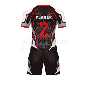 ชุดรักบี้สำหรับฝึกชาย,ชุดยูนิฟอร์มรักบี้แบบสั่งทำจากปากีสถาน - Product Image 5