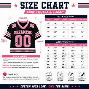 Camiseta Corta de Fútbol Americano Vintage Personalizada para Mujer, Top Corto de Malla, Fabricante OEM - Product Image 4