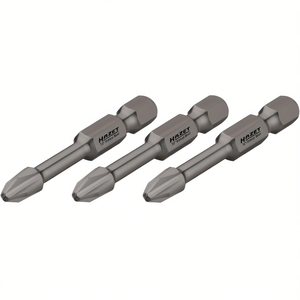 Juego de puntas de torsión de impacto Hazet de 1/4'' con perfil de ranura cruzada (PH), accesorio para herramientas eléctricas de 3 piezas - Product Image 2