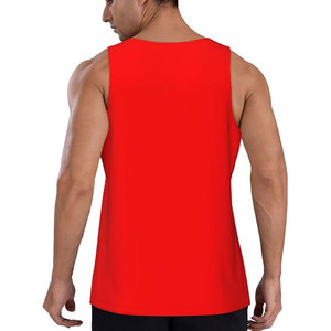 Camiseta sin mangas para hombre hecha de alta calidad, camiseta sin mangas para hombre Moq baja, la mejor venta, ropa deportiva ajustada, camiseta sin mangas para hombre - Product Image 3