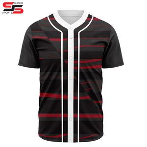 เสื้อเบสบอลพิมพ์ลายดิจิตอลเสื้อซอฟต์บอลกระดุมหน้า - Product Image 5