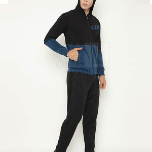 Conjunto Deportivo de Forro Polar para Hombre, con Capucha, Casual, Sólido, Talla Grande, Transpirable, Cintura Elástica - Product Image 2