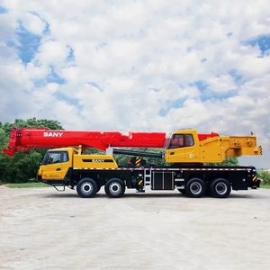 SANY usado 50T Camión grúa STC500 motor diésel hidráulico maquinaria de construcción de segunda mano buen precio con buenas condiciones - Product Image 1