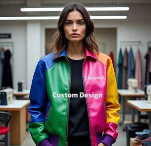 Production de vestes en cuir personnalisées au service des marques de mode américaines Usine de vestes en cuir américaines Conception personnalisée en gros pour les créateurs - Product Image 6